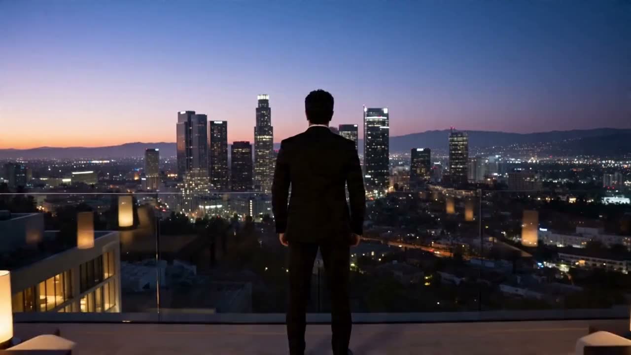 Cinematic stills from the Creative Strategist film