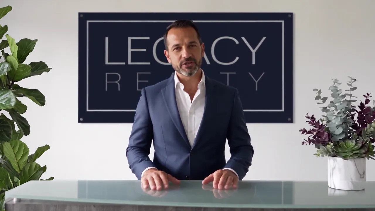 A probate real estate specialist's digital twin in his real office